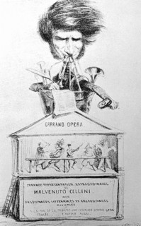 Caricature of Berlioz