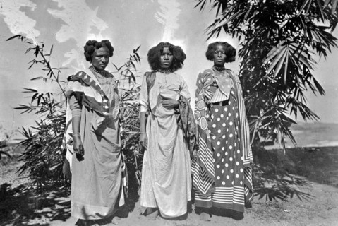 Portrait of Betsinisaraka women, Madagascar