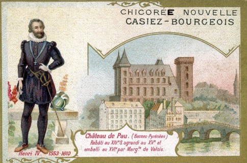 Illustration of the Castle of Pau