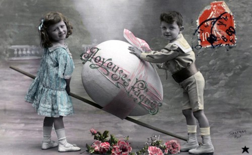 Post card for Easter