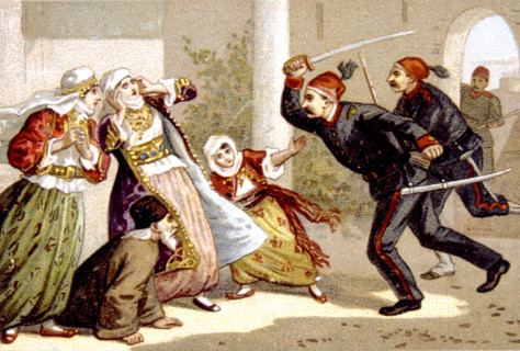 Massacre d'Arménie par les Turcs, publicité
