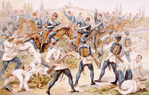 Bataille de Solférino (1859), publicité