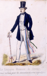 Guilding of the 19th century, illustrations