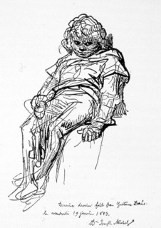 Last drawing done by Gustave Doré