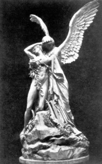 Glory, plaster, by Gustave Doré