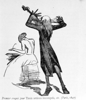 Various caricature, illustration by Gustave Doré