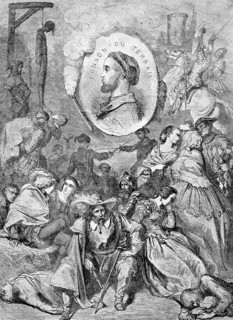 Backstage of the World, illustration by Gustave Doré