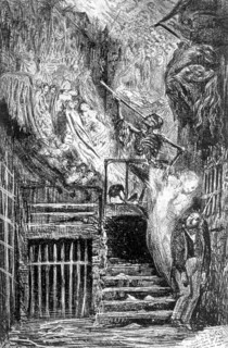 Death of Gérard de Nerval, illustration by Gustave Doré