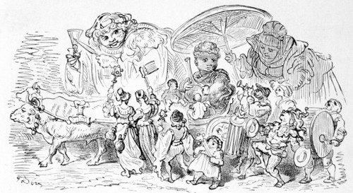 Rabelais, illustration by Gustave Doré