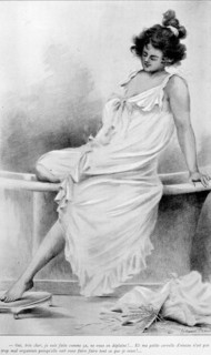 Illustration by Henri Boutet, bath theme