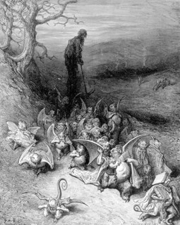 Rabelais, illustration by Gustave Doré