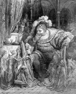Rabelais, illustration by Gustave Doré
