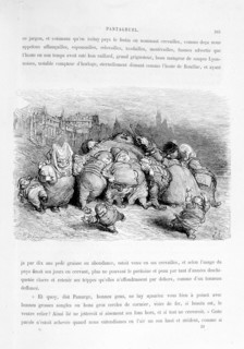 Rabelais, illustration by Gustave Doré