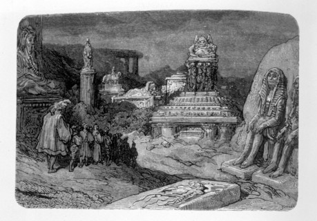 Rabelais, illustration by Gustave Doré