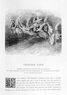 Rabelais, illustration by Gustave Doré