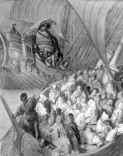 Rabelais, illustration by Gustave Doré