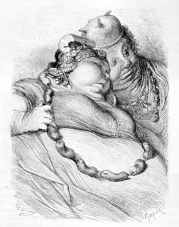 Rabelais, illustration de Gustave Doré