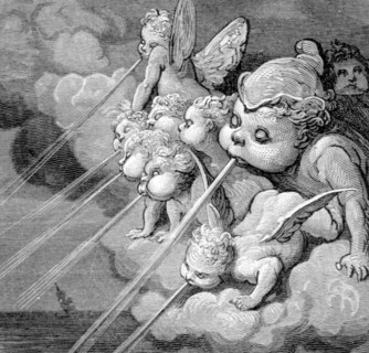 Rabelais, illustration de Gustave Doré