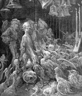 Rabelais, illustration de Gustave Doré