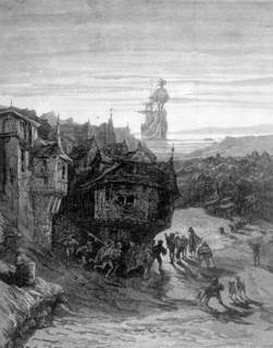 Rabelais, illustration de Gustave Doré