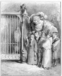 Rabelais, illustration de Gustave Doré