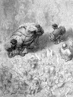 Rabelais, illustration de Gustave Doré