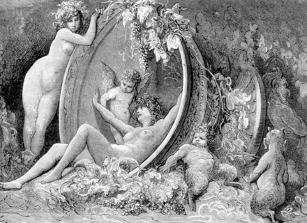 Rabelais, illustration de Gustave Doré