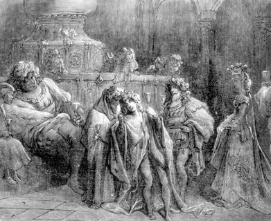 Rabelais, illustration de Gustave Doré