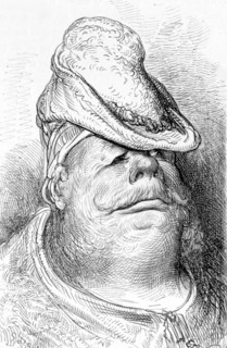 Rabelais, illustration de Gustave Doré