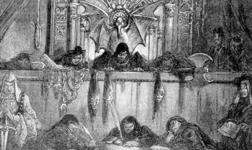 Rabelais, illustration de Gustave Doré