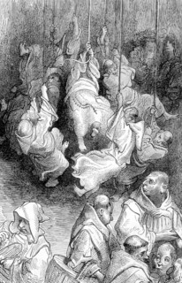 Rabelais, illustration de Gustave Doré