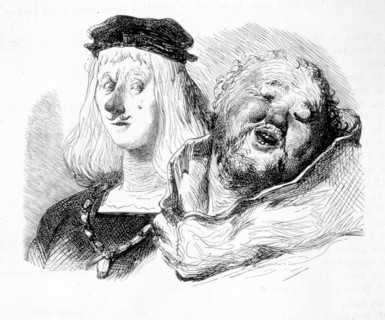 Rabelais, illustration de Gustave Doré