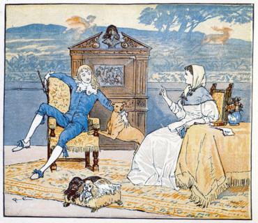Song illustration by Randolph Caldecott