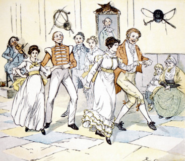 Song illustration by Randolph Caldecott