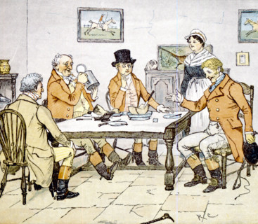 Song illustration by Randolph Caldecott