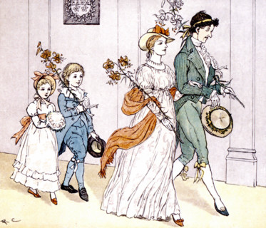 Song illustration by Randolph Caldecott