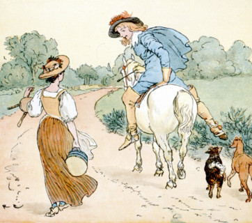 Song illustration by Randolph Caldecott