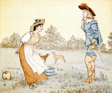 Song illustration by Randolph Caldecott