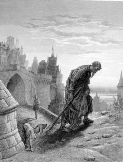 Scene from "The Song of the Ancient Mariner", illustration by Gustave Doré