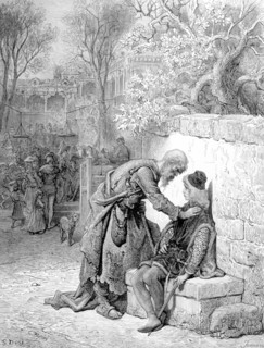 Scene from "The Song of the Ancient Mariner", illustration by Gustave Doré