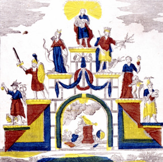 Personnages mythologiques, imagerie populaire