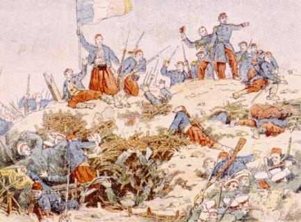 Guerre de Crimée, illustrations de la fin du XIXe siècle