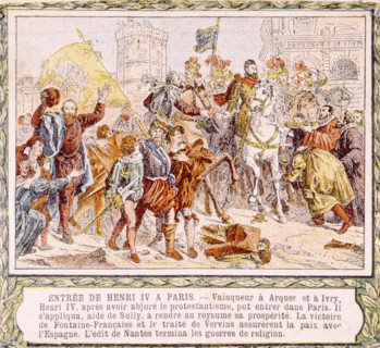 Henri IV, illustrations du XIXe siècle