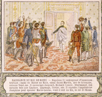 Roi de Rome, illustrations