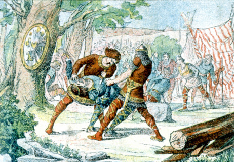 Sigebert 1er, illustrations
