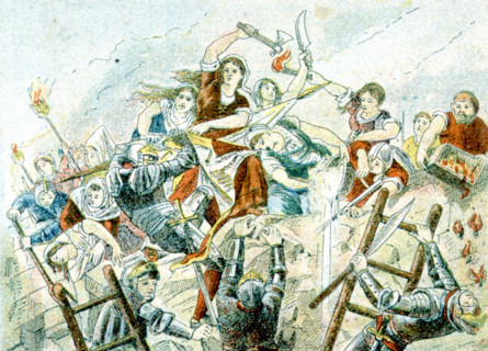 Jeanne Hachette, prit la défense de Beauvais