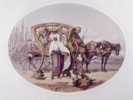 Turkish carriage, by Preziosi