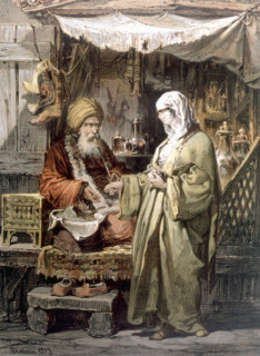 Drug shop, by Preziosi