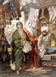 Silk bazaar, by Preziosi