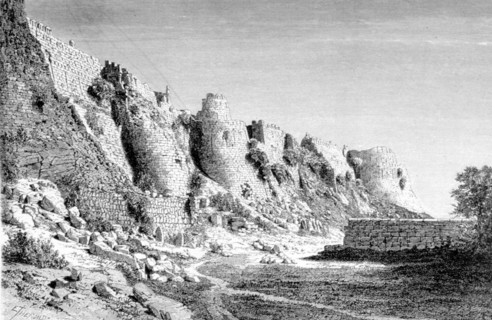 Les remparts de Toglackabad